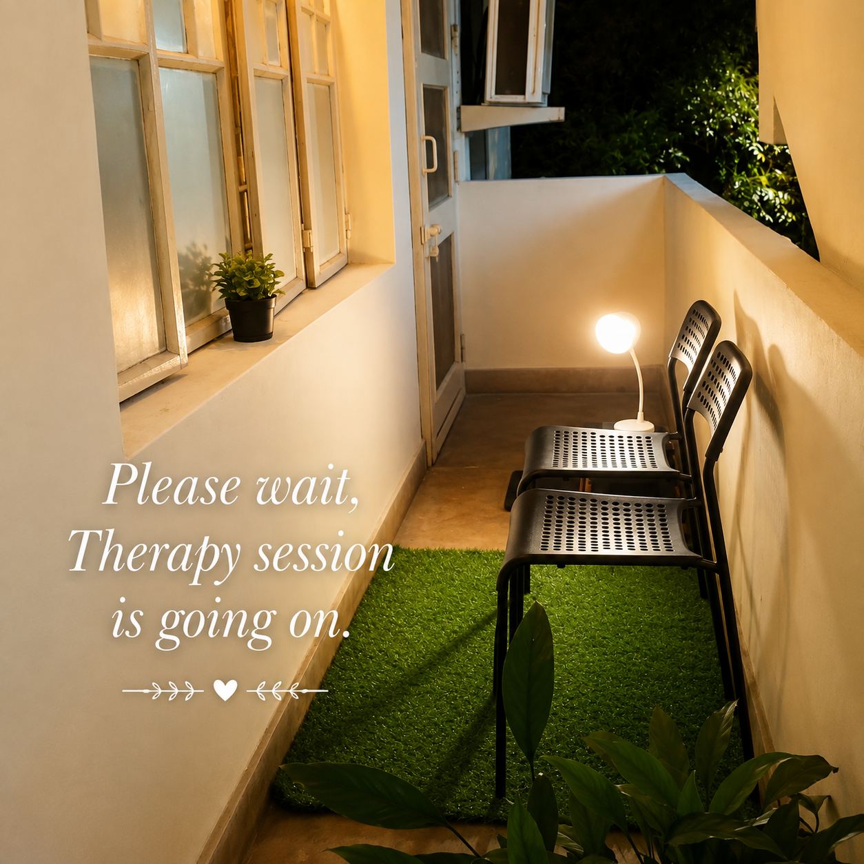 A calm space to reflect, heal and grow